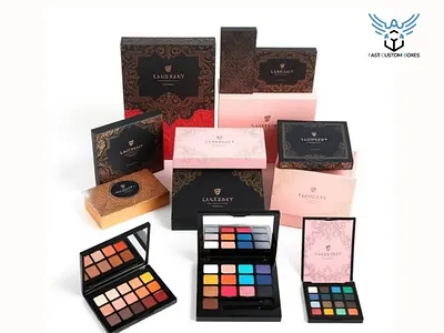 Turn Heads with Custom Eyeshadow Packaging! 3d animation branding graphic design logo motion graphics