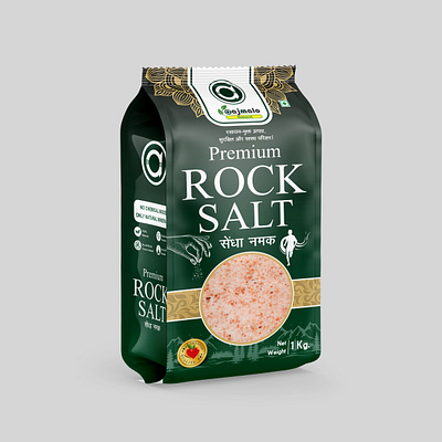 Rock Salt Pouch Design box design brand design branding indian food packaging indian salt label design logo design packaging packaging design pouch design product design rock salt rock salt packaging rock salt packaging design rock salt pouch rock salt pouch design salt salt packaging salt packaging design salt pouch design