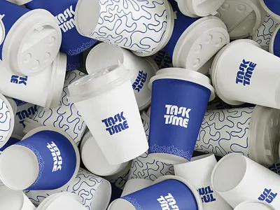 Task time | Branding branding design advertising graphic design logo paper cup