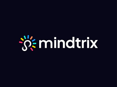 Creative Logo Concept for Tech Brand Mindtrix.ai ai brand brand identity branding creative design gradient logo graphic design icon infinity logo logo design logo designer logo process modern modern logo startup logo tech company technology logo visual identity