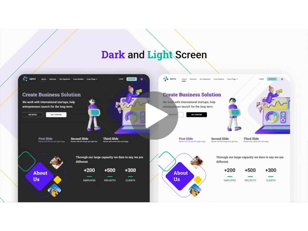 Dark and Light UI/UX Designs by wewewedot on Dribbble