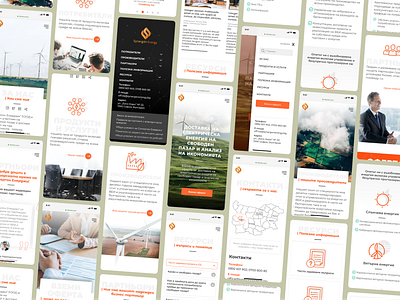 Website redesign - SynergonEnergy #001 animation design energy redesign ui uiux ux web webdesign websiteredesign