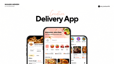 UI UX Delivery Mobile App customer journey mapping ui