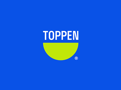 Toppen® — Logotype brand branding design flat identity logo logomark logos logotype mark minimal vector