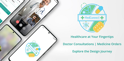 MedConnect: Healthcare in the Palm of Your Hand app design app ui content design design dribble community freelance design healthcare app illustration logo medicine delivery mobile app mobile ux mockup online doctor product design ui ux ux design