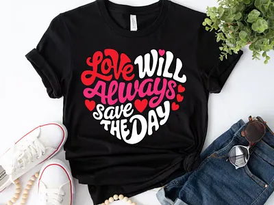 Valentines T-shirt Design bulk t shirt design clothes clothing couple design eps graphic design heart illustration love romance romantic t shirt design tee typography valentines valentines day vintage