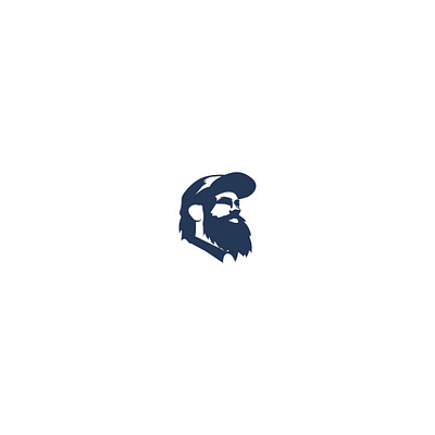 Bearded Man Logo/Illustration awesome branding design graphic design illustration logo minimalist vector