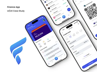 FinWise - UI/UX Case Study animation bank branding design figma finance goals graphic design illustration logo management minimal money payments prototype transfer typography ui ux vector