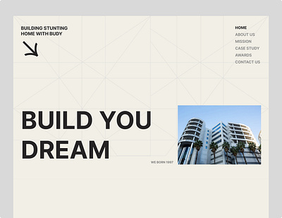 Real-Estate Website landing page design construction business website construction comapny construction landing page construction website landing page minimal real estate business website real estate landing page real estate website ui ux website design