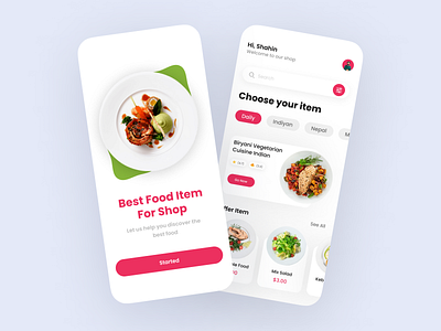 Online Food App🤩 foodappdesign foodappuiuxdesign mobileapp onlineshop uidesign uiux uxdesign