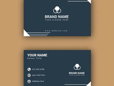 Simple Business Card branding de design graphic design illustration logo vector