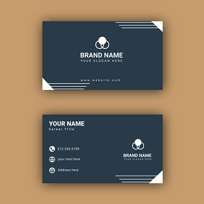 Simple Business Card branding de design graphic design illustration logo vector