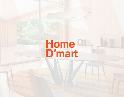 Home D'mart Brand identity & Guidelines 3d advertising animation branding design google ads graphic design guidelines logo logo design minimal motion graphics orange social media ui visual