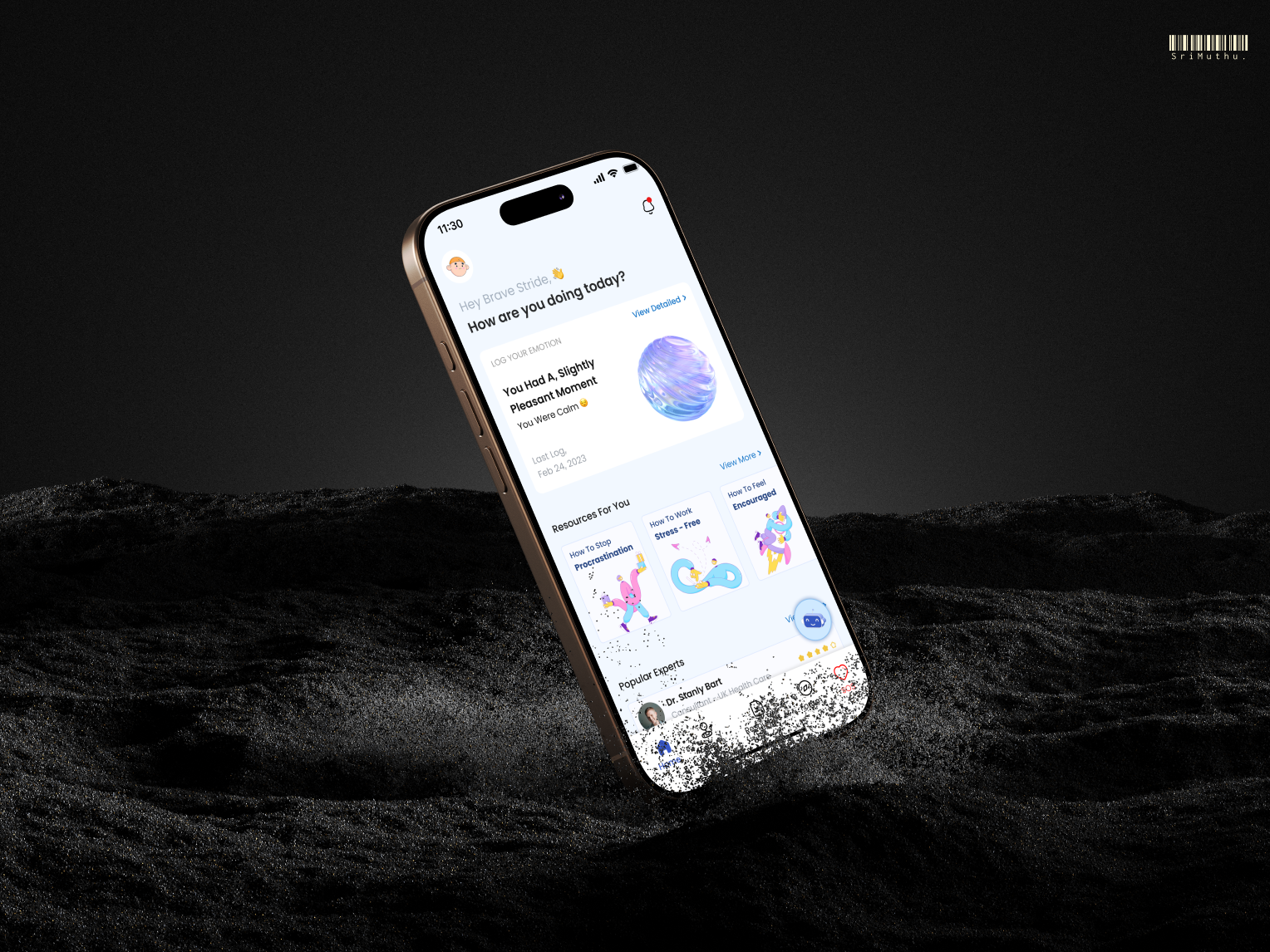 Example of Mobile App UI/ UX Design