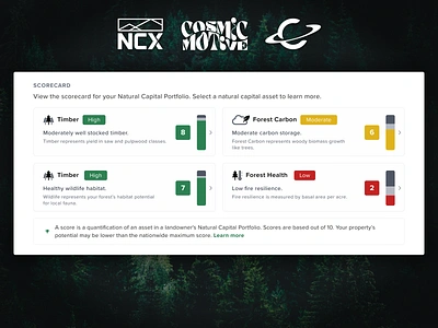 NCX scorecard branding dashboard data visualization design development illustration mobile product react ui ui design ux vector web web design