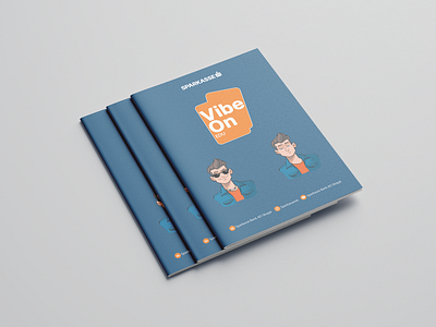 Notebook Design for Sparkasse Vibe On EDU 3d branding graphic design