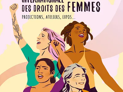 Feminism Posters by Johanne Licard freminism illustrated posters illustration posters vector