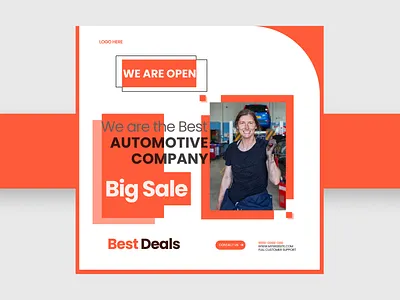 Automotive Post Design cars designs facebook graphic design instagram instagram posts post design social media