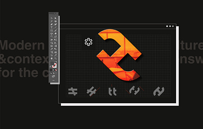 Identity Design : Altheory black brand branding clothing design fashion graphic design grayom grayom.com icons identity inspiration logo logomark mark orange symbol visual