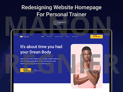 Personal Trainer Website Design