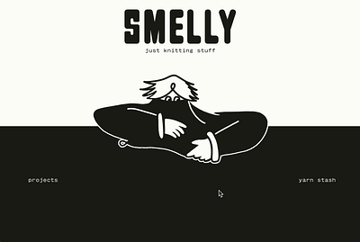 Smelly microsite branding design graphic design illustration logo microsite photography procreate ui