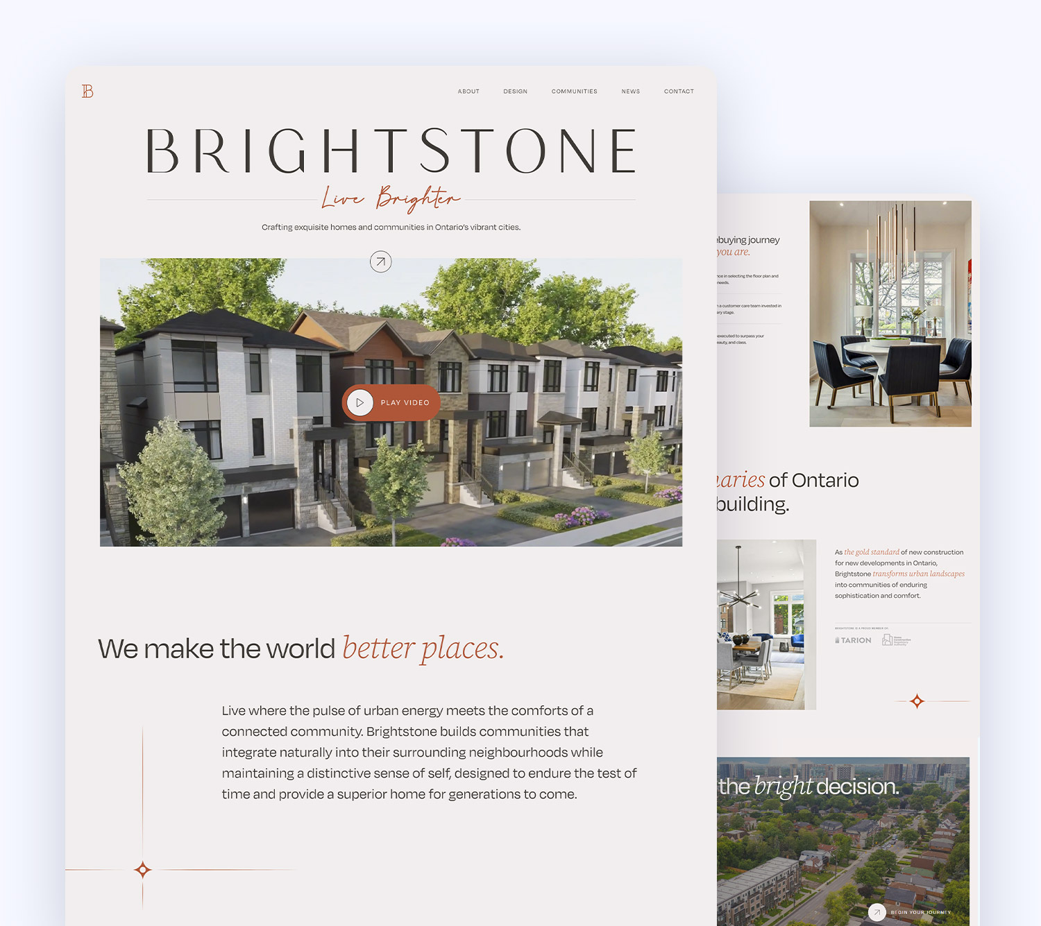 Brightstone web design web development