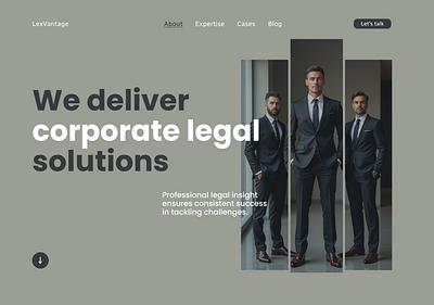 Law firm landing page design landing page law firm legal firm uiux website