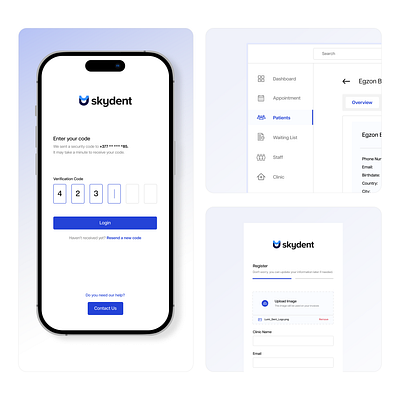 Dental Platform - Components dental healthcare ui upload verification