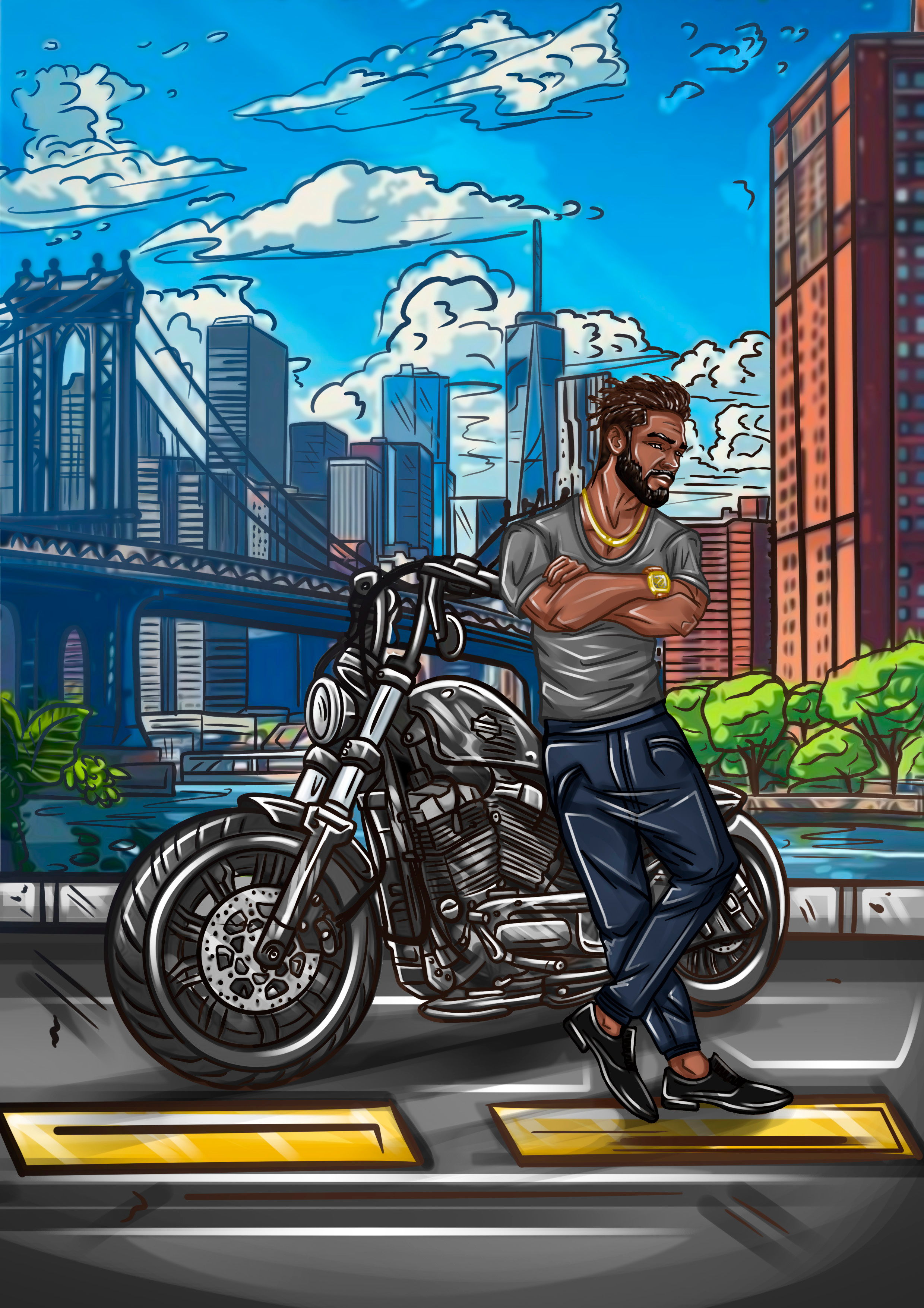 Example of Custom 2 D & 3D Illustration Service