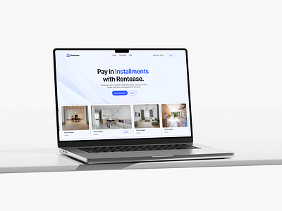 RentEase - Web Application design property tech real estate rent ui ui design ux ux design