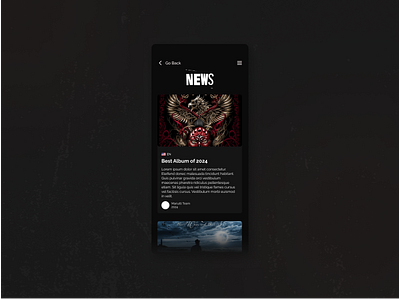 Articles Page Mobile article graphic design mobile product desing ui design ux desing ux ui
