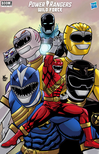 Power Rangers Wild Force - Boom! Studios artist artwork character character illustration comic artist comic cover comic style concepts cover drawing fanart hero ideas illustration layout poster art poster design power rangers super hero tokusatsu