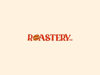 Roastery - Coffee Shop Logo & Brand identity design bean brand identity designer brand identity development branding coffee coffee logo coffee shop creative letter logo logo logo creator logo design roastery shop type logo visualization