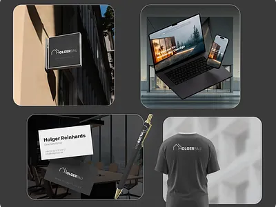 Branding - Construction Company branding branding identity logo product design