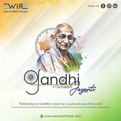 Gandhi Jayanti | Social Media Creatives gandhi jayanti gandhi jayanti creatives gandhi jayanti flyer gandhi jayanti poster gandhi jayanti poster design