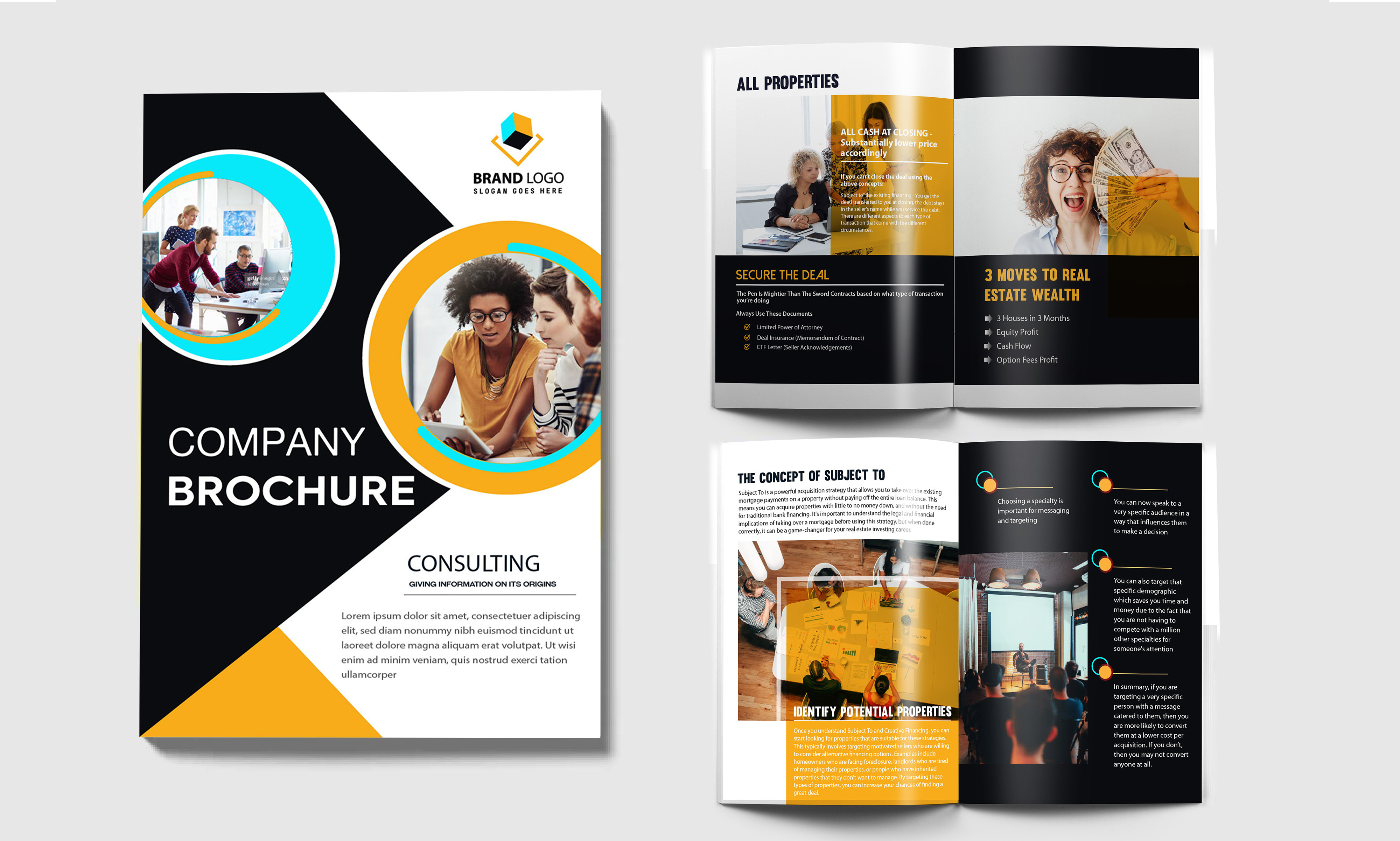 Example of I Will  Amazing Design Brochure Design 