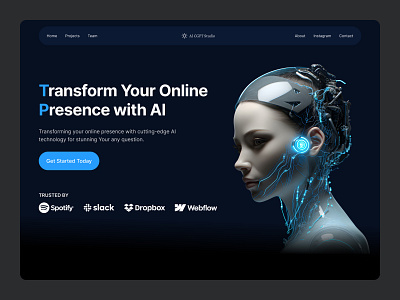 AI website design ai generator website ai landing page ai technology ai website ai website design artificial intelligence chat gpt landing page trending ui user experience user interface website design