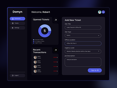 Domyn SaaS Building Management system building management system dashboard ui ux design modern building modern ui ux design saas dashboard saas product saas ui system system dashboard ui ux designing