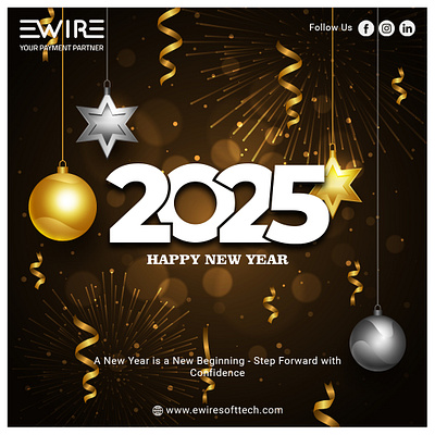 2025 New Year Poster Design 2025 2025 poster design creatives design flyer graphic design happy new year happy new year creatives new year new year poster design poster poster design social media poster