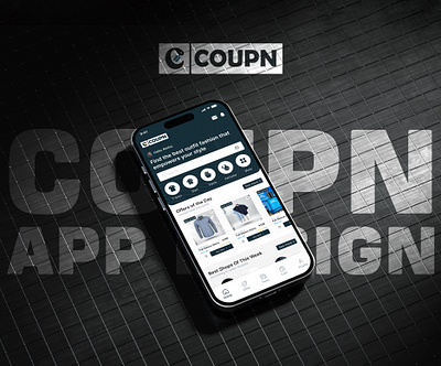 COUPN APP DESIGN & CASE STUDY apps design app design branding design figma landing page landing page design logo ui ui design ui ux ux design