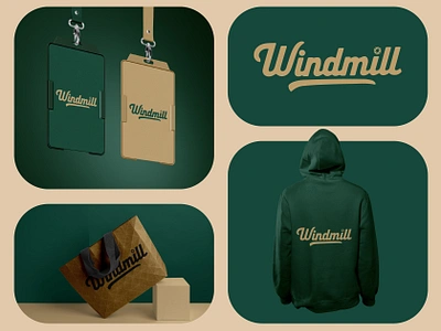 Windmill Wordmark Logo Design brand identity branding calligraphy design designer eco environment green icon logo logo design logo designer logodesign logotype simple symbol text logo typography windmill wordmark