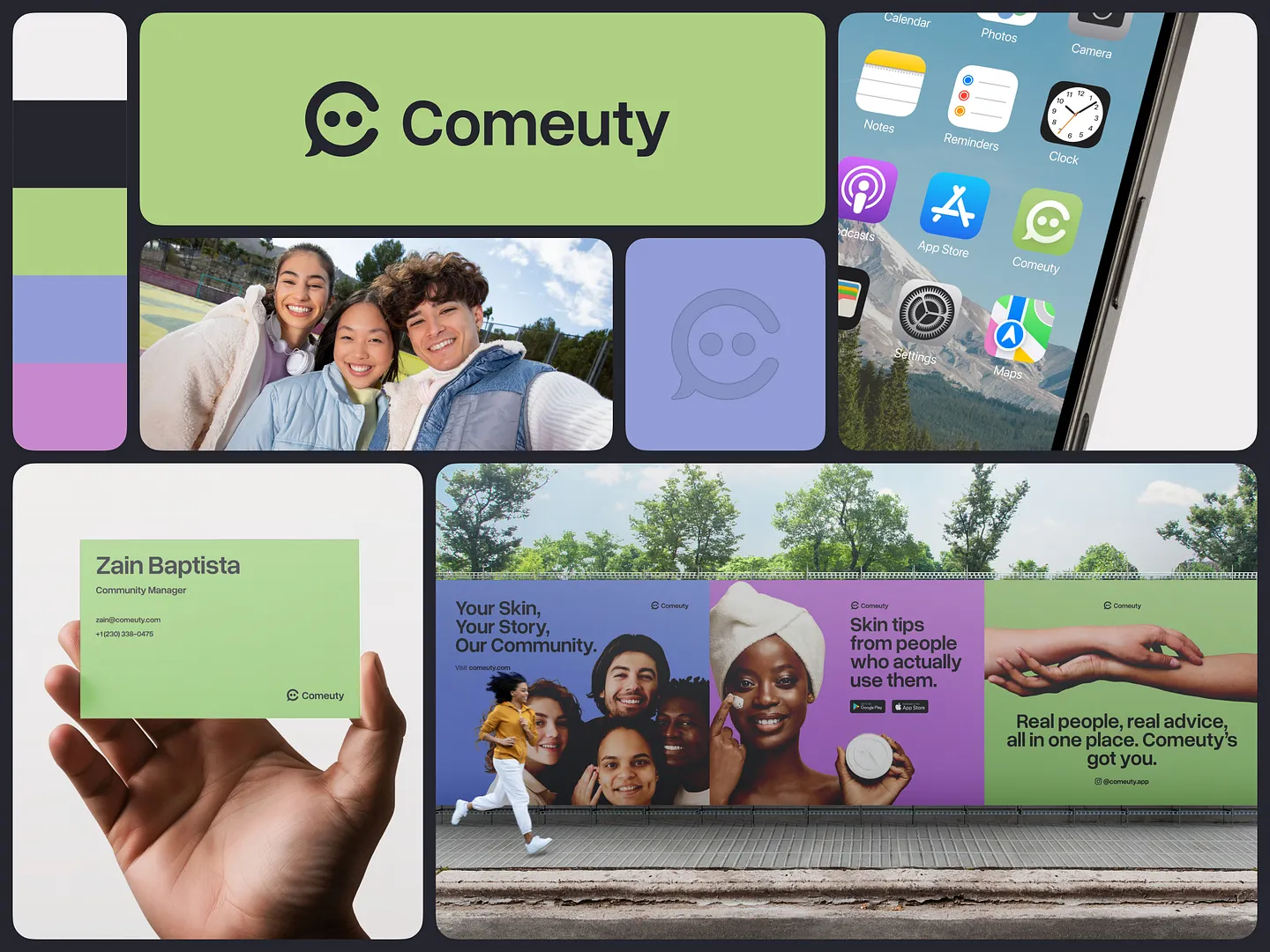 Comeuty: Engaging Community Forum Page Design