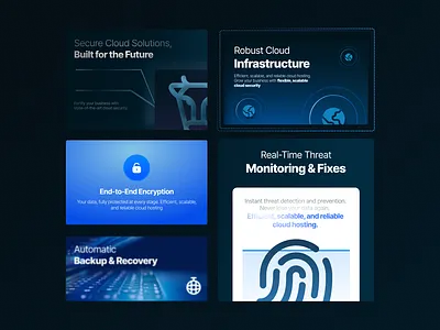 Cloud Security Landing Page Free Template | BentoCard Design bento bento grid design landing page product design templates ui ux