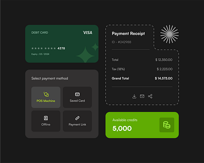 Payments UI Design payments ui