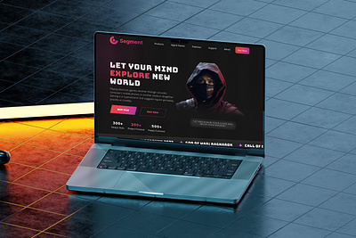 Gaming Website UI Project design figma ui uidesign ux website