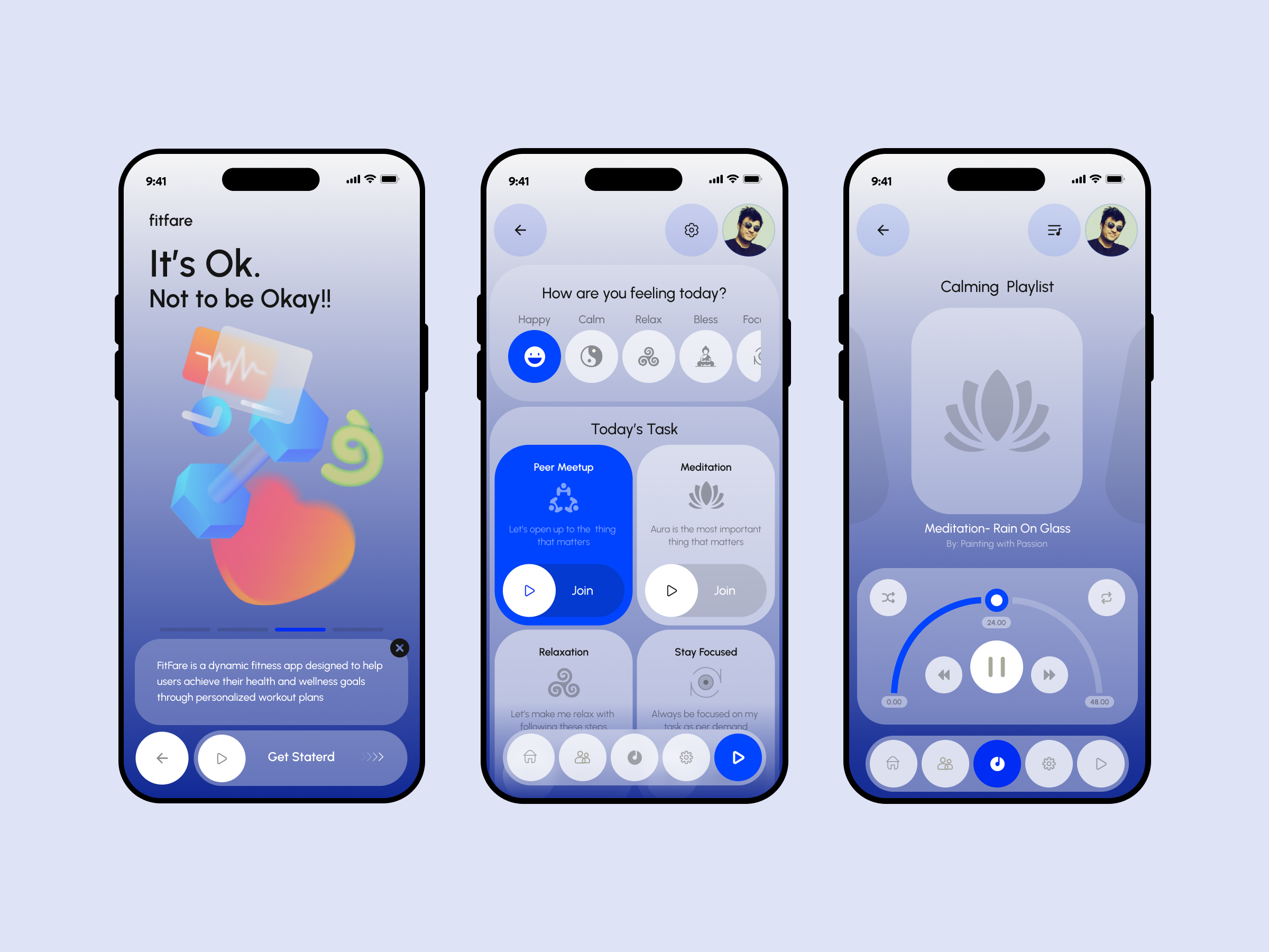 Example of Mobile App UX/UI Design
