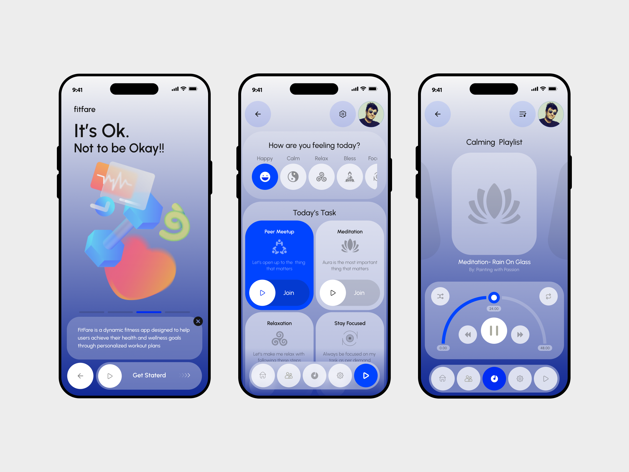 Example of Mobile App UX/UI Design