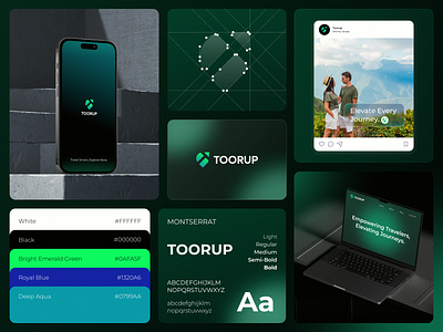 TOORUP - Branding for Travel App ai branding ai logo design ai saas tech logo design brand identity branding branding for travel apps branding kit saas branding toorup branding toorup logo design travel travel branding travel branding kit travel branding kit logo travel logo branding travel logo design travel logo design branding