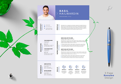 Resume Template work