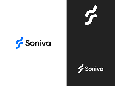 Sonivas' Logo ai blue branding design dseign illustration logo pattern pouya recognition sepanta sepanta pouya soniva ui ux voice web web3